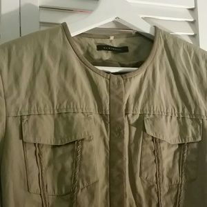 Elie Tahari Oliver Green Jacket/Blazer Sz Lg